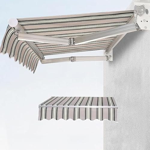 Lona parasol resistente de tela impermeable para toldo de patio 6