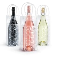 Lot De 2 Sacs Isothermes Pour Bouteille De Vin Et De Bière - Refroidissement Instantané Et Garde Votre Boisson Froide - Garde Au Frais Et Au Frais - Champagne Et Vin (rouge