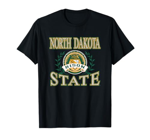 North Dakota State Bison Laurels Officially Licensed T-Shirt