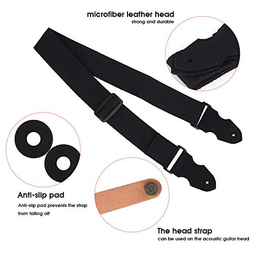 sangle de guitare électrique sangle de guitare pur coton avec 3 pièces micros accessoires d’instruments de musique… - Les Beatles, Paul McCartney, John Lennon, RIngo Starr, George Harrison sangle de guitare électrique sangle de guitare pur coton avec 3 pièces micros accessoires d'instruments de musique… – Image 8
