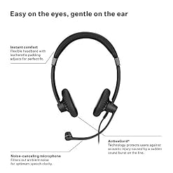 Sennheiser SC 75 USB Ctrl Binaural Bandeau Noir Casque Audio – Casques Audio (Centre d’appel/Bureau, Binaural, Bandeau… - Les Beatles, Paul McCartney, John Lennon, RIngo Starr, George Harrison Sennheiser SC 75 USB Ctrl Binaural Bandeau Noir Casque Audio - Casques Audio (Centre d'appel/Bureau, Binaural, Bandeau… – Image 6