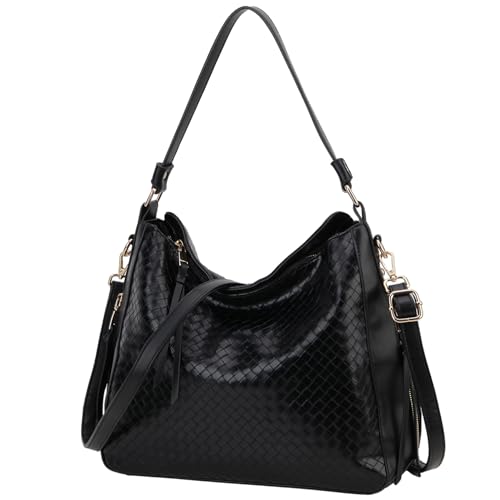 Sac à main femme en cuir PU VX VONXURY grand cabas hobo léger avec sangle