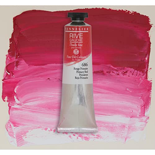 Image of Sennelier Rive Gauche Artist Oil Color 40 ml Primary Red