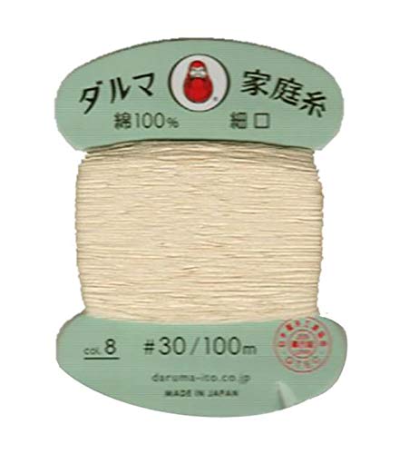 Hilo para coser Daruma Home - 30wt #08 Muslin miniatura 1