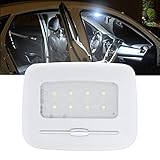  EKSAVE LED-Innenraumleuchten für den Innenraum, Heckleuchten, Auto-Leseleuchten, Plattenlichter, wenig Nachtlicht, Türlichter, Adjustbale-Helligkeit - 6500K
