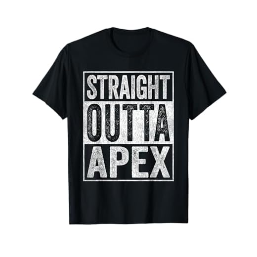 Ropa de Apex Straight Outta Apex Camiseta