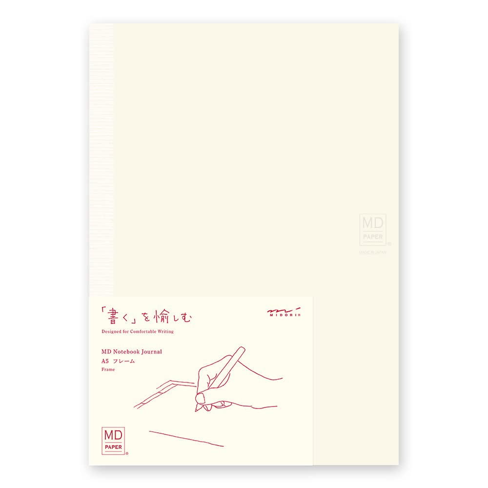 DESIGNPHIL 15309006 Midori Notebook, MD Notebook, Journal, A5, Frame A      Unknown Binding