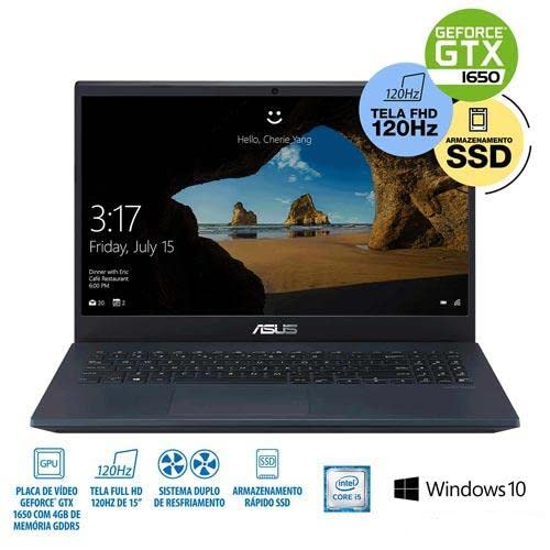 Notebook ASUS X571GT-AL887T INTEL CORE I5 9300H / NVIDIA GeForce
