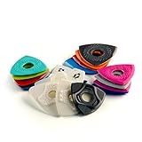 Bog Street Assorted Guitar Picks Variety Pack - 17 Guitar Pics For Guitar Made in USA - Ergonomic Plectrum Guitar Picks - Sturdy Guitar Pick Variety Pack Multiple Thicknesses And Vibrant Colors