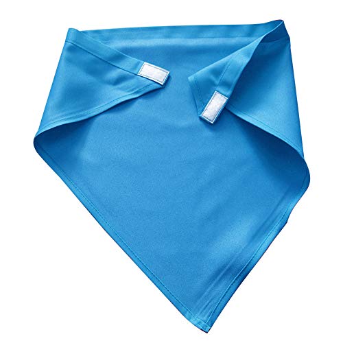 Sombrero de trabajo y suministros de cocina, turbante de cocina, hombres y mujeres, cocina, comedor y bar, azul celeste, Talla única