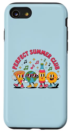 Perfect Summer Club ���g�� ���� �s�U �A�[�X�o�C�u �X�}�z�P�[�X iPhone SE (2020) / 7 / 8 �p