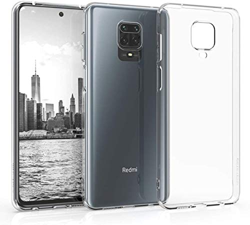 Image of Case Creation for Poco M2 Pro Premium Imported 0.3mm Crystal Clear Totu Silicone Transparent Flexible Soft Corner Protection with TPU Slim Back Case Color Variation Cover for Mi M2 Pro