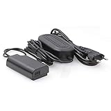 Connexion de la batterie factice DMW-DCC16 avec l'adaptateur secteur, charge en continu pour votre appareil photo