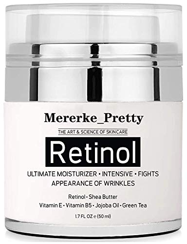 Mererke_Pretty Retinol Cream, Moisturizing Cream for Face 1.7 Fl.Oz