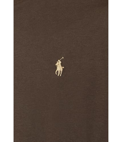 Image of POLO RALPH LAUREN Men's Classic Fit Jersey Crewneck T-Shirt Nutmeg Brown MD