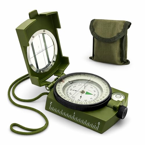 Hiking Lensatic Compass for Outdoor Adventures