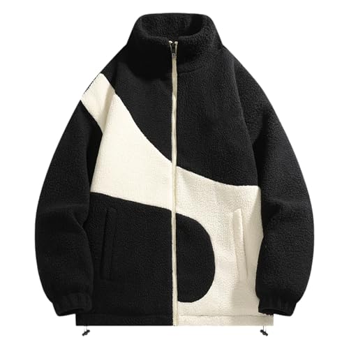 Parka imperméable homme doublé cuir veste chaude hiver de travail