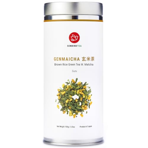 Senbird Premium Genmaicha with Matcha