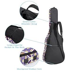 Housse pour guitare acoustique Kawaii Paresseux à suspendre sur l’arbre – 1 cm d’épaisseur – Rembourrage – Étanche – 101… - Les Beatles, Paul McCartney, John Lennon, RIngo Starr, George Harrison Housse pour guitare acoustique Kawaii Paresseux à suspendre sur l'arbre - 1 cm d'épaisseur - Rembourrage - Étanche - 101… – Image 3