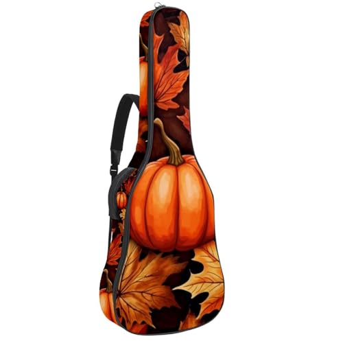 Grand sac pour guitare acoustique étui multicolore 42 pouces avec plusieurs poches