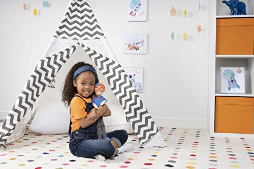 Blippi BLP0013 Buigbare pluche pop, 40,6 cm hoog, met SFX-knijpen om de buik te horen, klassieke vangspreuken, educatief… - Image 6