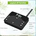 BNDHDEH Wireless Dog Fence, 2-in-1 Electric Dog Fence & Remote Training Collar, Waterproof, Cover Up to 8 Acre Portable Pets Safe Containment System, Vibration & Shock, Suitable for All Dogs,for3dogs