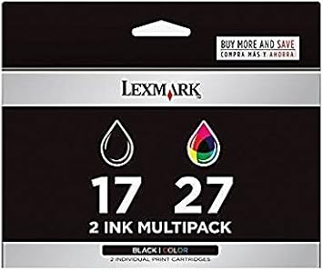 Lexmark No 17 And No 27 Ink Cartridge 