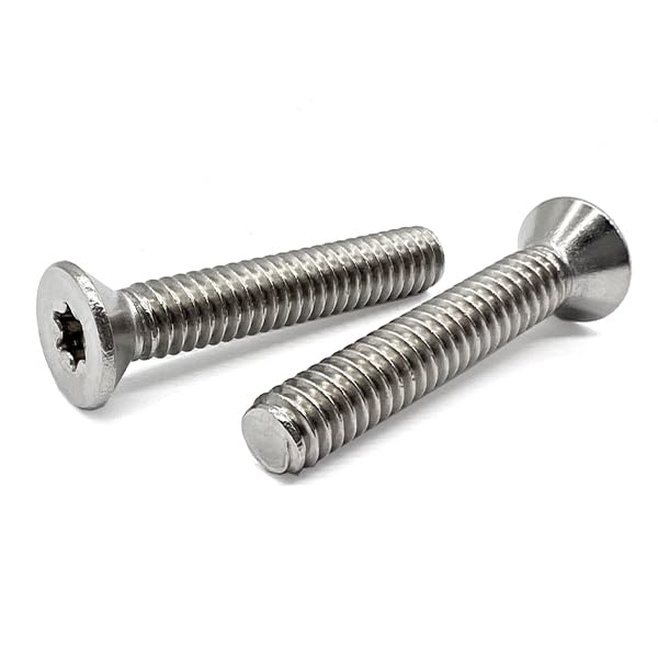 (5000 Pieces) #8-32x3/4" 18-8 Stainless Steel Star Drive Flat Head Machine Screws