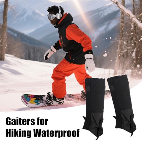 Polainas de pierna impermeables y a prueba de serpientes para montaña y nieve 6