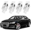 Set of 4 Car Door Light Audi Logo Projector Door Projectors for A1/A3/A4/A5/A6/A7/A8/Q2/Q3/Q5/Q7/Q8/TT/R8 Door Lighting Entry Lighting Accessories