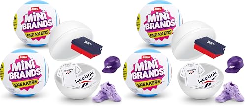 Mini Brands Sneakers lot de 2 capsules de mini baskets de collection