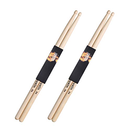 Anyuxin Drum Sticks 5A Classic Maple Wood Drumsticks (2 Pair)