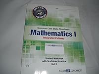 Common Core State Standards Mathematics 1 Integrated Pathway Student Workbook with Scaffolded Practice 0825177731 Book Cover