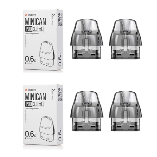 �y0.6ohm�z�A�X�p�C�A Minican �J�[�g���b�W �A�X�p�C�A �~�j�J�� for �d�q�^�o�R minican lite/MINICAN 4+/ MINICAN 3 / minican 3 pro/MINICAN 2 �t���� �j�R�`���Ȃ����L�b�h�Ȃ� 