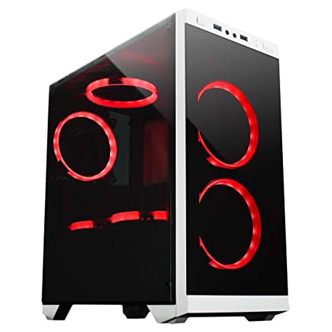 UNYKAch Caja PC Micro ATX Armor C21 Blanca Gaming Cover