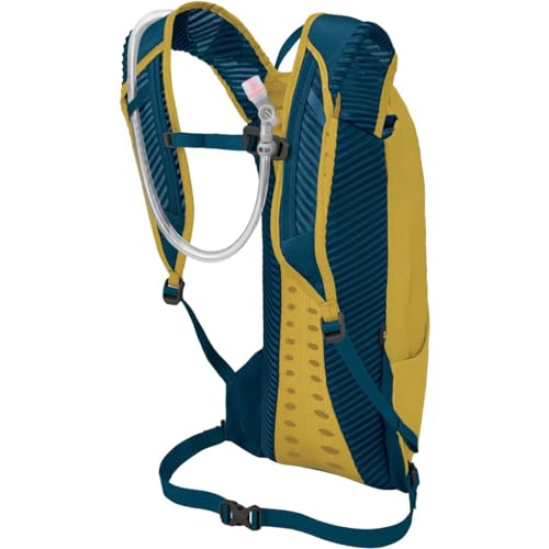 Image of Osprey Katari 7L Men's Biking Backpack with Hydraulics Reservoir, Primavera Yellow