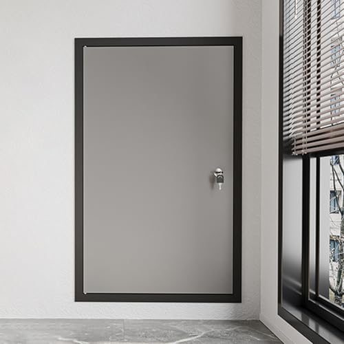 Panel de acceso de aluminio gris 55x70cm para techos y paredes con cables o fontanería 2