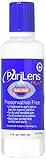 PuriLens Plus Preservative Free Saline 4 Fl Oz bottles, Pack of 12