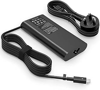 90W USB C Laptop Charger for Dell Latitude 11 5175 5179 12 5280 5288 5480 5580 7280 7380 7390 13 7390 XPS 12 9250 15 9560 XPS 13 9360 9365 9370 LA90PM170 TDK33 59TVW Laptop Power Supply Cord