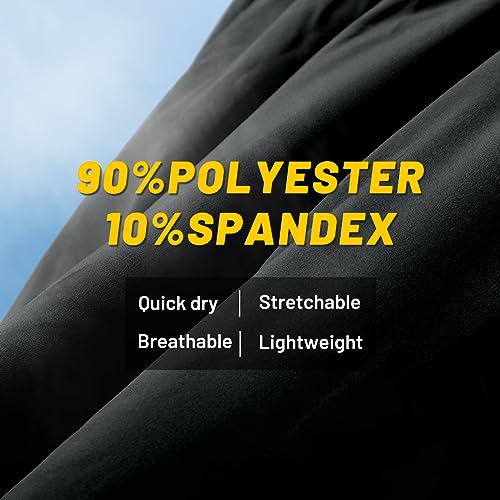 MIER Men's 3 Inches Quick Dry Running Shorts Liner Lightweight Water Resistant Athletic Workout Lined Shorts4