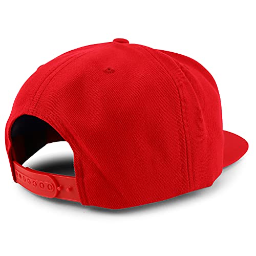 Image of Oversize XXL Structured Blank Flatbill Snapback Cap