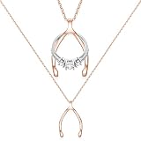 Emily C Original Patented Ring Holder Necklace - Stainless Steel Necklace Ring Holder - Women & Men
