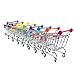 Cabilock 1 Pz Mini Carrello della Spesa Bambini Fingono di Giocare Giocattolo in Metallo Trucco di Stoccaggio Carrello della Spesa Carrello con Galvanica (Colore Casuale)