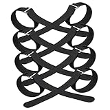 Ipetboom 12pairs - Ice Grippers Straps for Hiking and Lightweight Non-Skid Shoe Covers for All Footwear and Comfortable Traction Devices