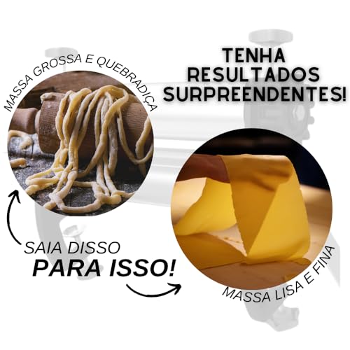 Cilindro de Massas Mariella Cromado Anodilar Preto