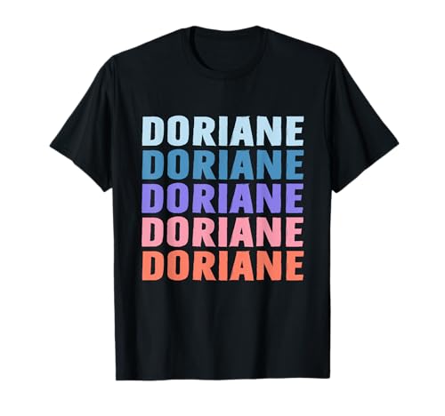 Photo de Cadeau amusant Doriane Prénom personnalisé T-Shirt