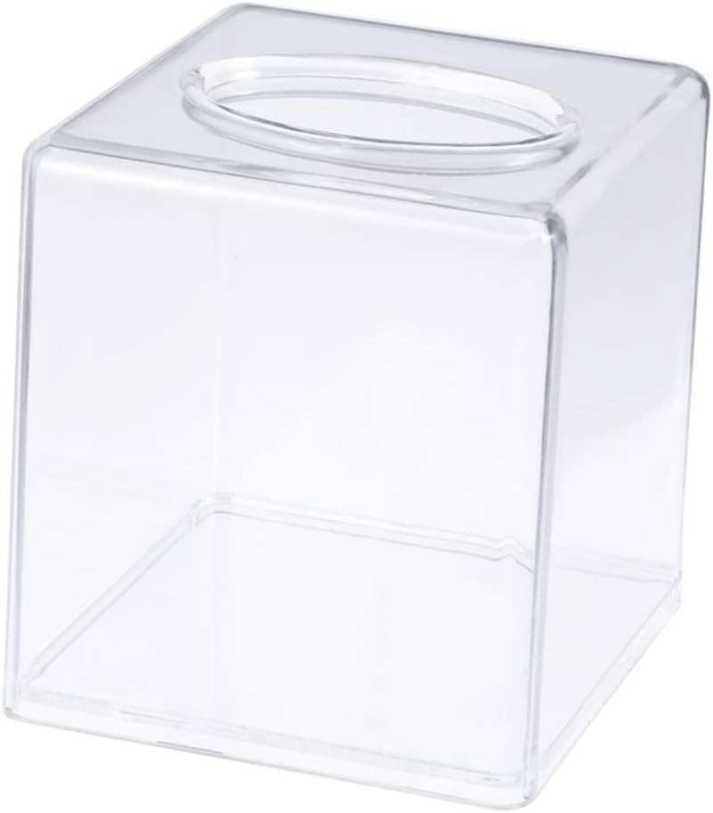 Acrylic Tissue Holder Square Fashion Storage Box