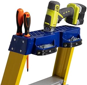 Werner Leansafe 3 in 1 Combination Ladder Multi Purpose 3 Way Ladder Step Ladder Extension Ladder Leaning Ladder Fibreglass, One Size, Yellow