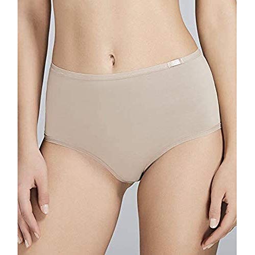 Calcinha boyshort maxi 2 peças, Sloggi, Feminino, Preto/Mink, G