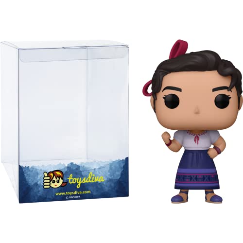 Luisa Madrigal: P O P ! Vinyl Figurine Bundle With 1 Compatible 'Toysdiva' Graphic Protector (1147-57601 - B)